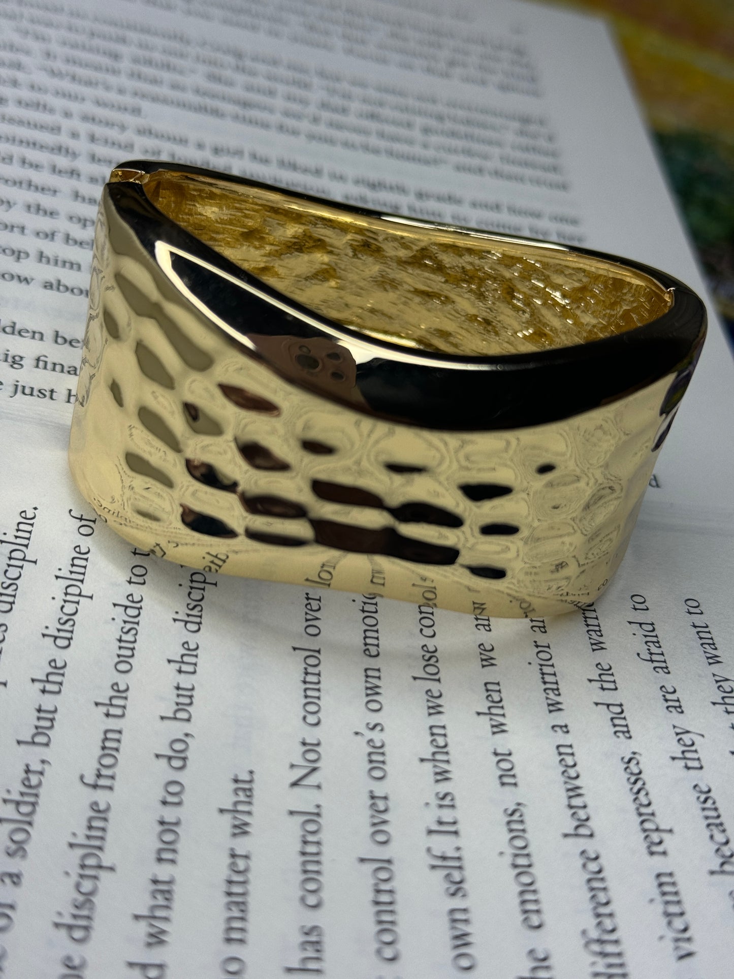 Bold Statement Cuff Bangle