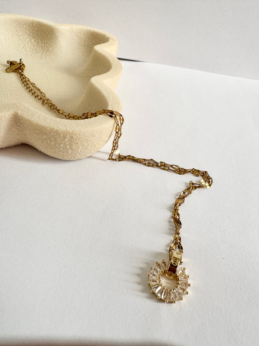 Sunburst Pendant Necklace